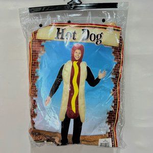 Rasta Imposta Adult OS Hot Dog Weiner Bun Halloween Costume Lightweight Fun